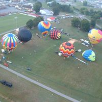 Hot air balloons land at Fyffe UFO days