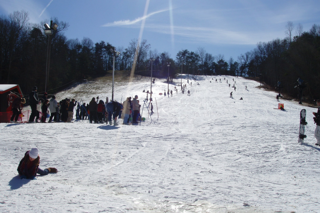 Cloudmont Ski Resort on Lookout Mountain in Alabama
