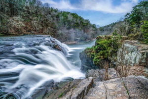 High Falls in Grove Oak, DeKalb County, Alabama
