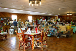 Nena's general store offers an array of fresh produce, gifts and souvenirs
