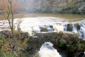 High Falls Natural Bridge by Patty Tucker