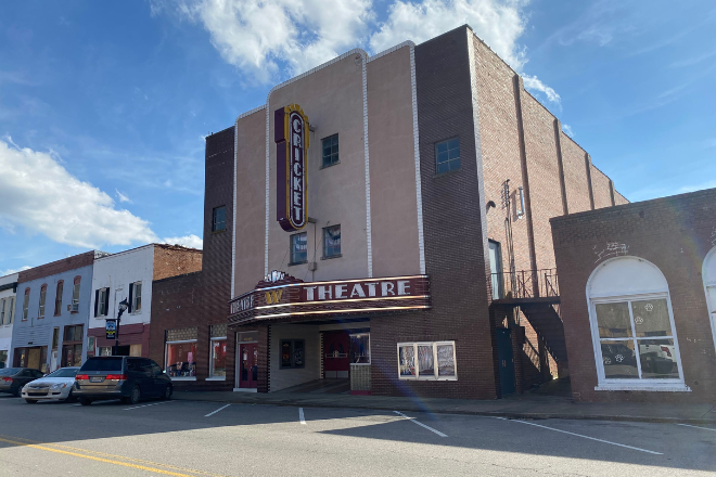 Historic Cricket Theatre in Collinsville, AL