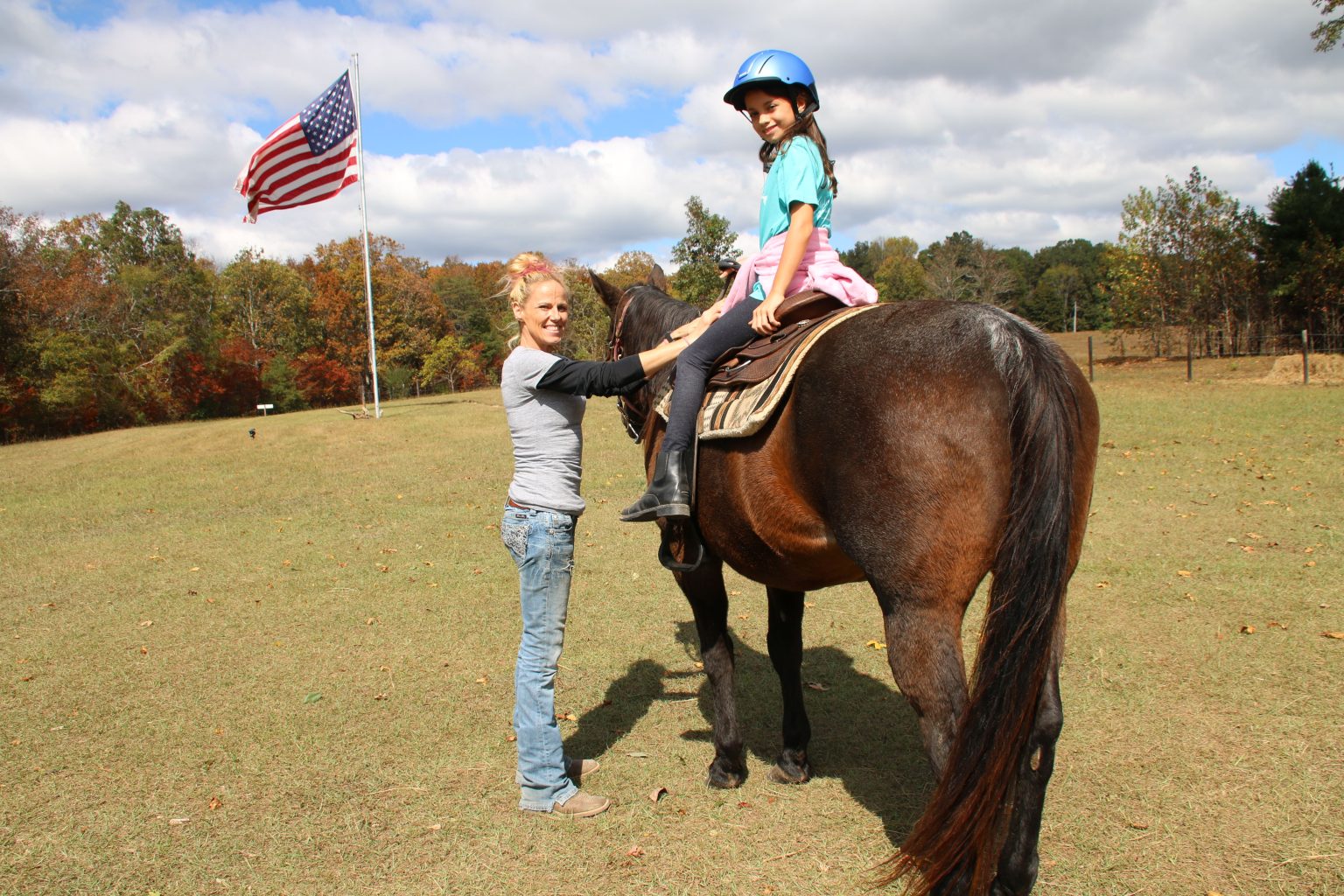 Shady Grove Horse Ranch Ride by Patty Tucker - Visit Lookout Mountain